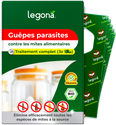 Anti-mites Alimentaires Naturel – Cartes De Trichogrammes (4 Pièces) | Élimination Sans Produits Chimiques – Pour Cuisine Et Placard - 9
