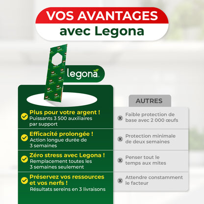 Trichogrammes anti-mites alimentaires