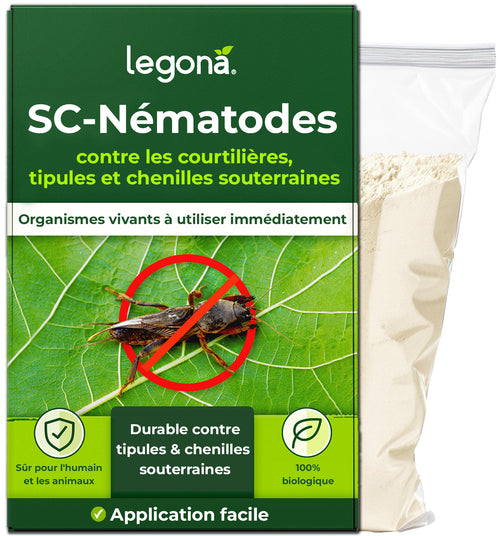 Nématodes SC contre les courtilières et les tipules