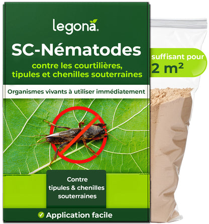 Nématodes SC contre les courtilières et les tipules